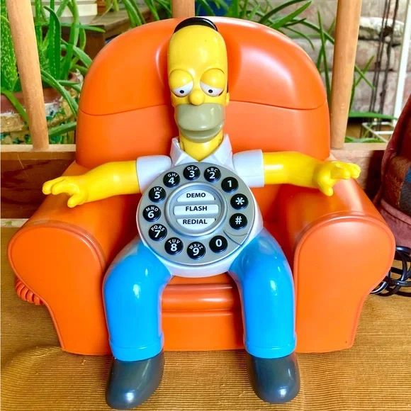シンプソンズ　受話器 シンプソンズ 受話器 The Simpsons | Other | Vintage 204 Homer